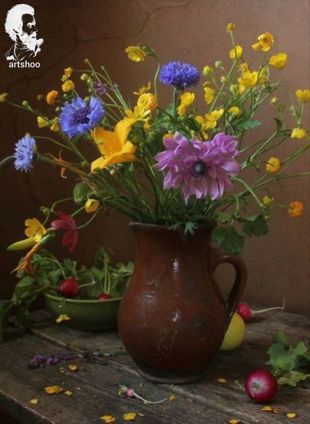 آموزش نقاشی رنگ روغن